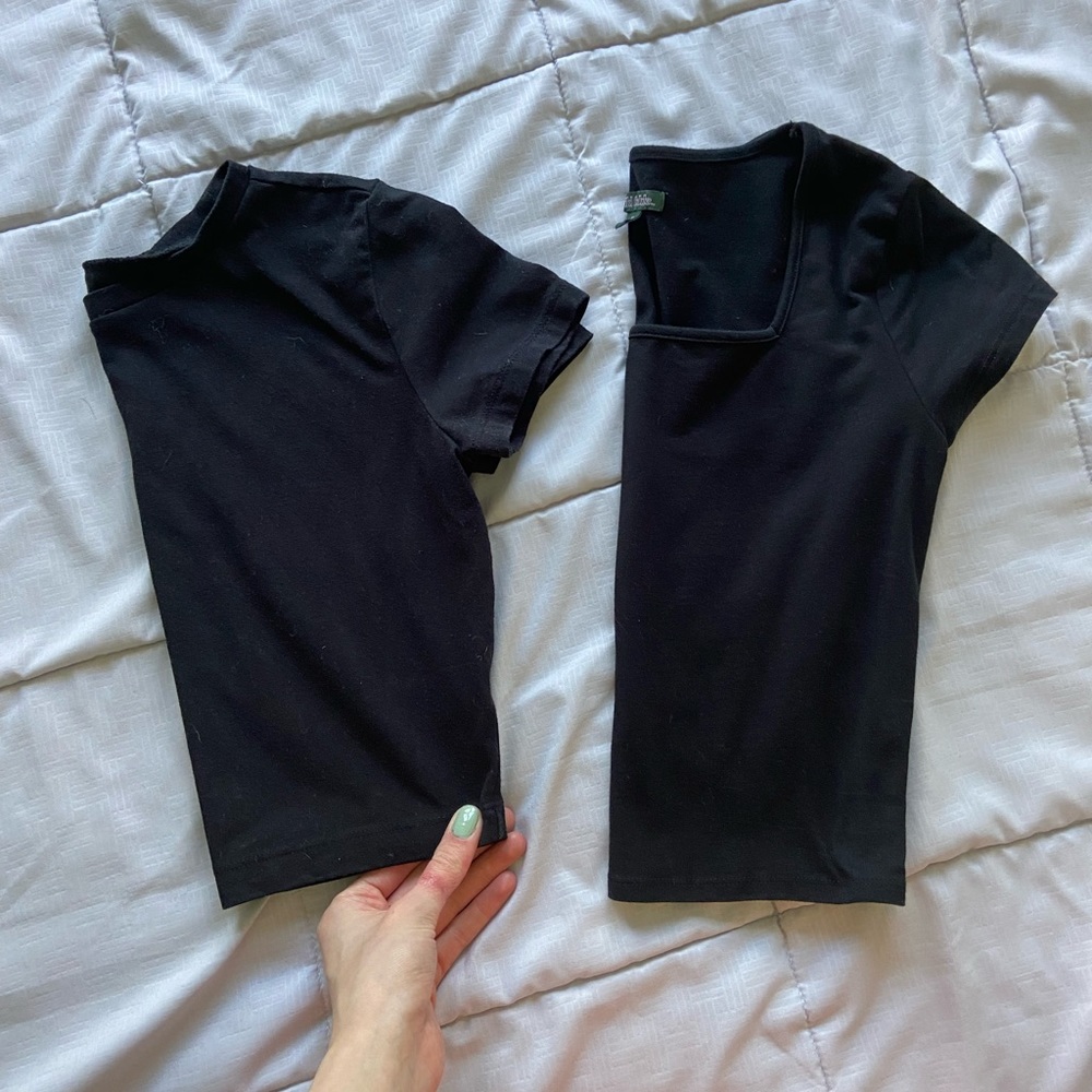 Black Crop Top BUNDLE